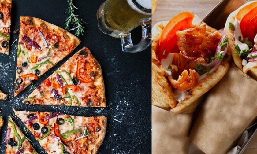 Πίτσα εναντίον σουβλάκια: Τι είναι πιο παχυντικό;