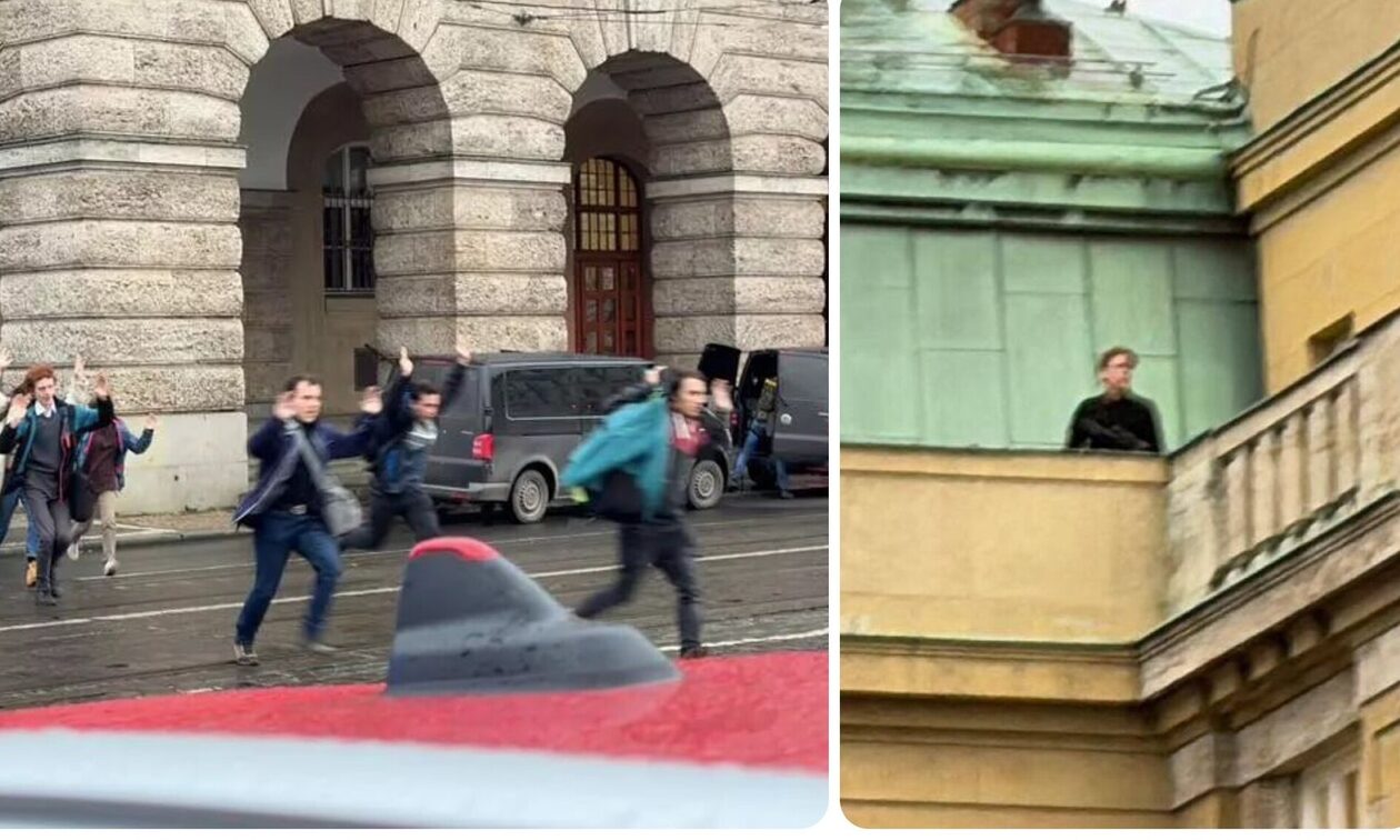 Μακελειό στην Πράγα: Οι πρώτες φωτογραφίες του δράστη - Πολλοί νεκροί και τραυματίες σε πανεπιστήμιο