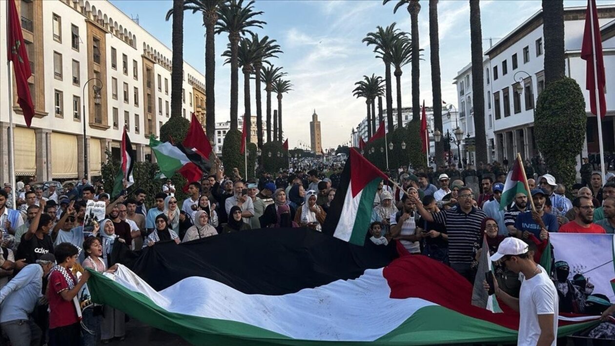 Μεγάλες διαδηλώσεις ισλαμιστών στο Μαρόκο - Ζητούν τη διακοπή των σχέσεων με το Ισραήλ