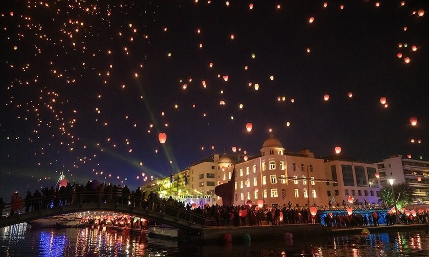Βόλος: Χιλιάδες φαναράκια με ευχές «φώτισαν» τον ουρανό, αλλά δεν… έλειψαν τα απρόοπτα
