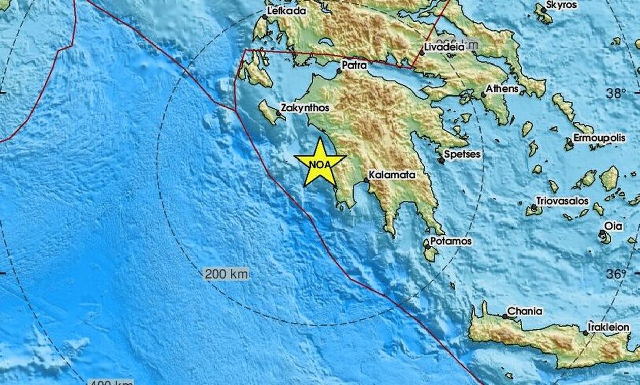 Σεισμός κοντά στα Φιλιατρά (pics)