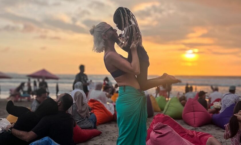 Χριστίνα Κοντοβά: Η εντυπωσιακή φωτογραφία με την Ada από το Μπαλί