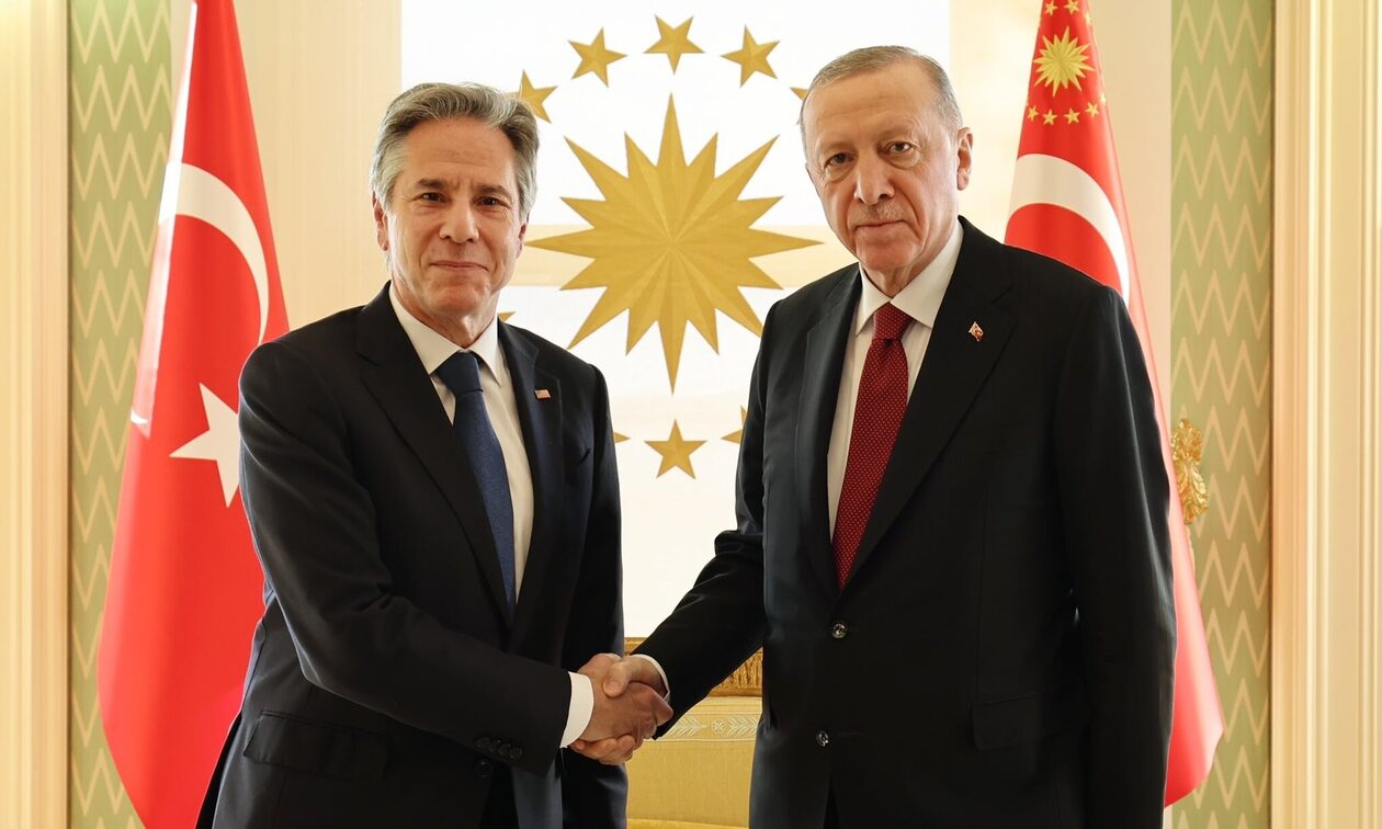 Τουρκία: Τι συζήτησαν Μπλίνκεν με Ερντογάν και Φιντάν - Τι λένε τουρκικές διπλωματικές πηγές