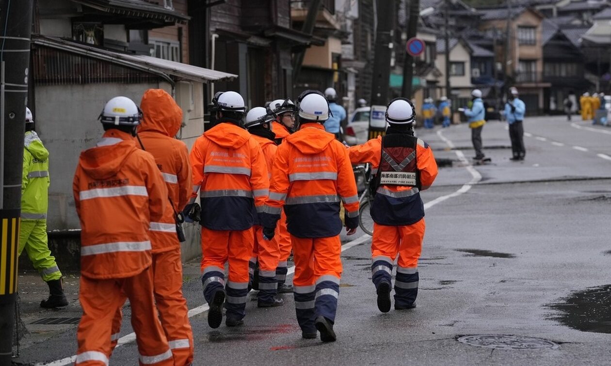 Νέος σεισμός 6 Ρίχτερ «ταρακούνησε» την Ιαπωνία -  200 οι νεκροί από τη δόνηση της Πρωτοχρονιάς