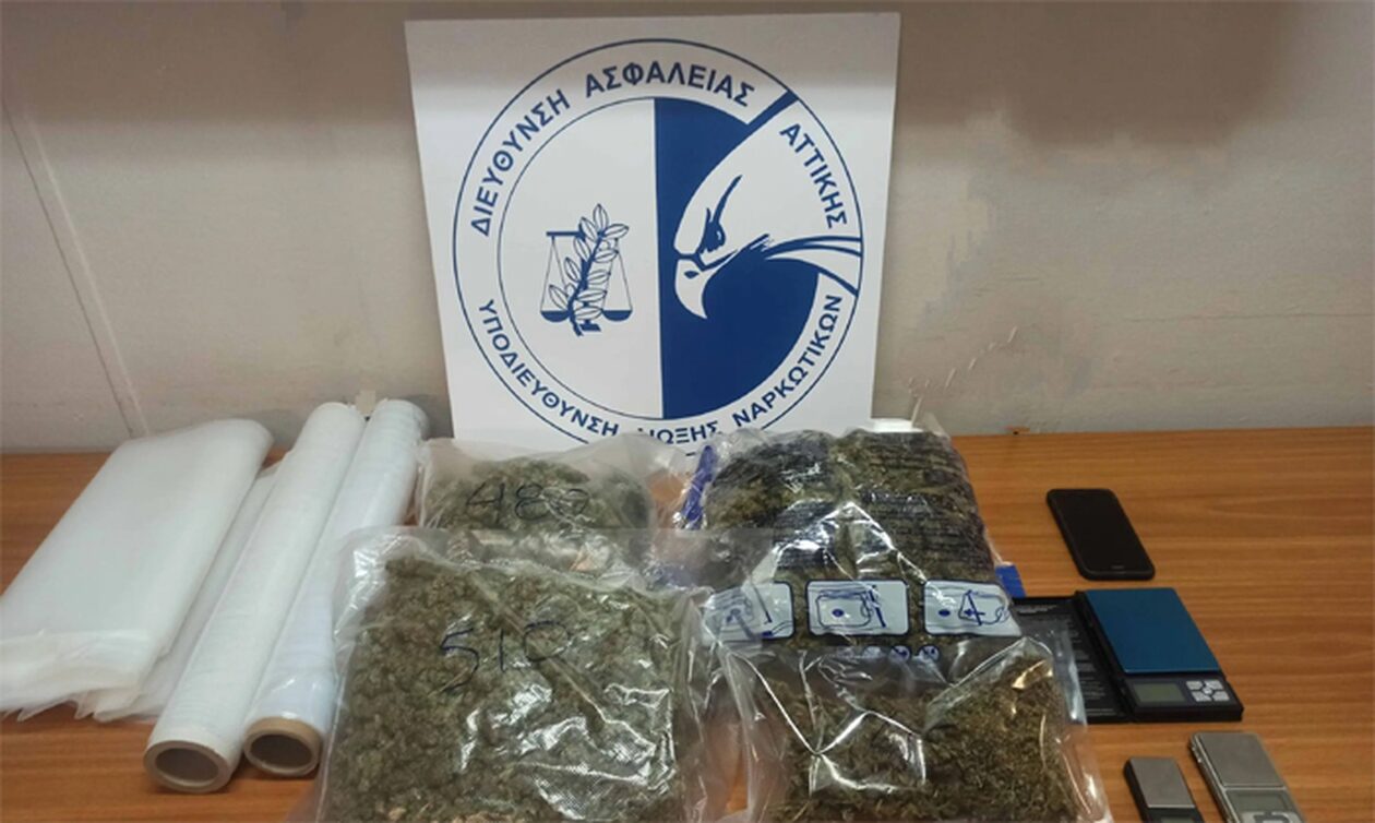 Άνω Λιόσια: Συνελήφθη 55χρονος για κατοχή και  διακίνηση ακατέργαστης κάνναβης και χαπιών