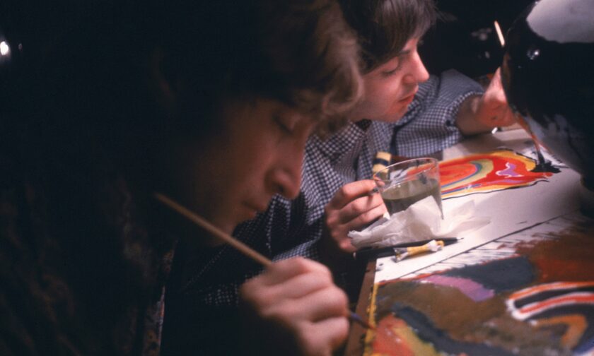 Πωλείται σε δημοπρασία πίνακας που ζωγράφισαν οι Beatles σε περιοδεία τους στην Ιαπωνία