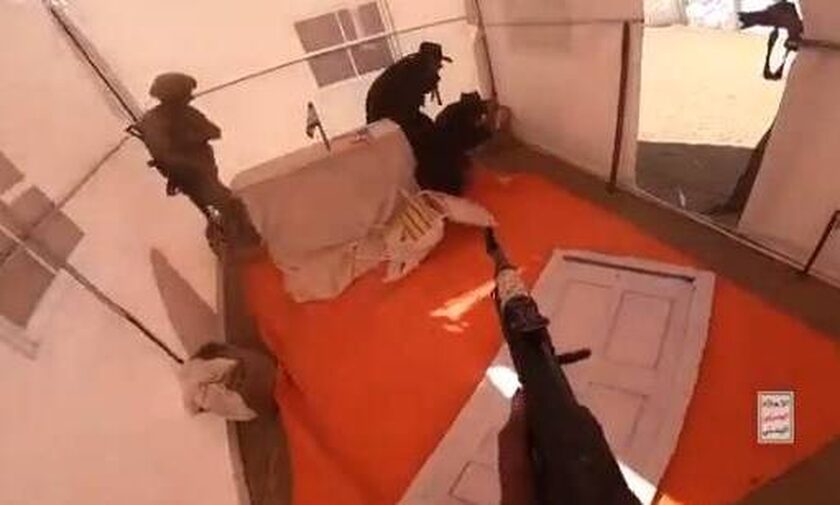 Χούθι: Δημοσίευσαν βίντεο με άσκηση που θυμίζει το μακελειό της 7ης Οκτωβρίου