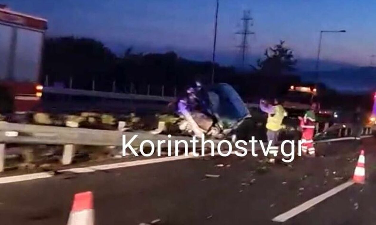 Σοβαρό τροχαίο στην Κορίνθου -Τριπόλεως: Τραυματίστηκε ο οδηγός