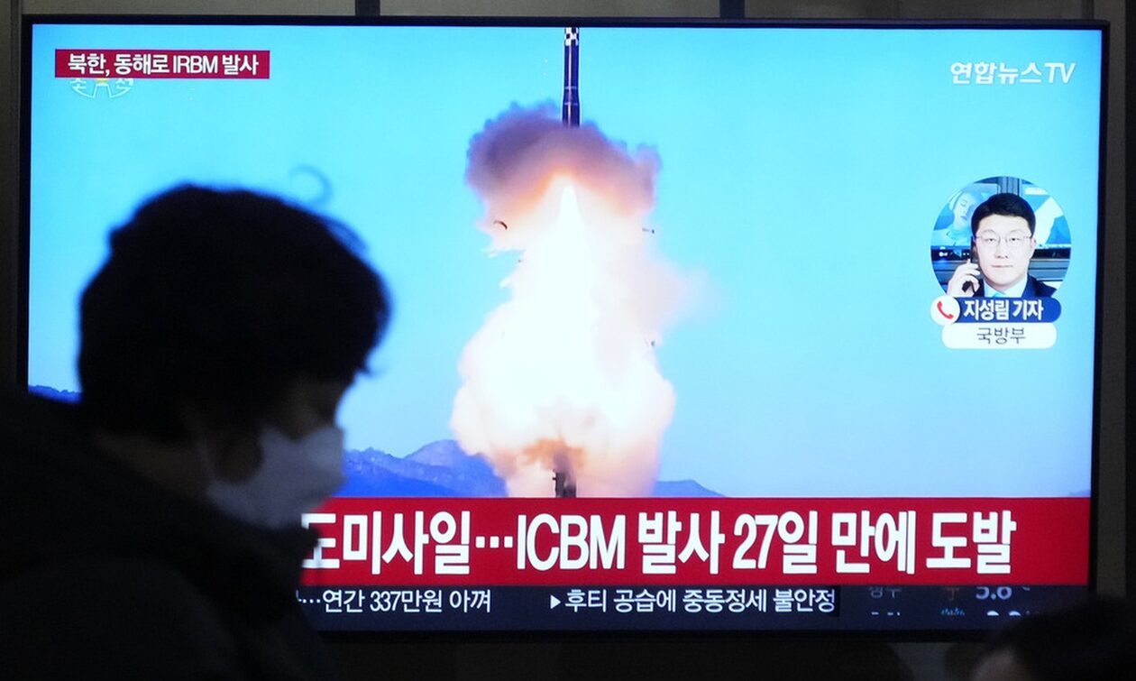 Νέος συναγερμός στην κορεατική χερσόνησο: Η Πιονγιάνγκ εκτόξευσε βαλλιστικό υπερηχητικό πύραυλο