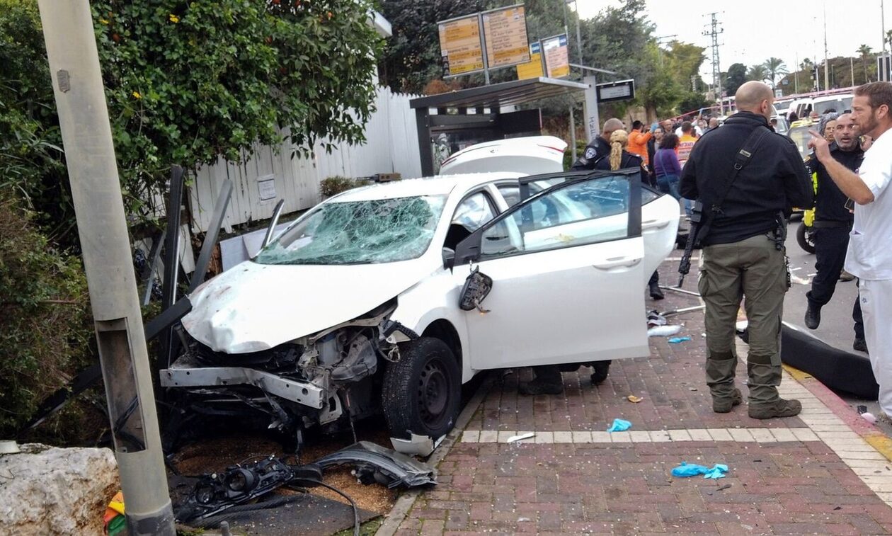Ισραήλ: Πέθανε μια γυναίκα που χτυπήθηκε από αυτοκίνητο που εμβόλισε πεζούς κοντά στο Τελ Αβίβ
