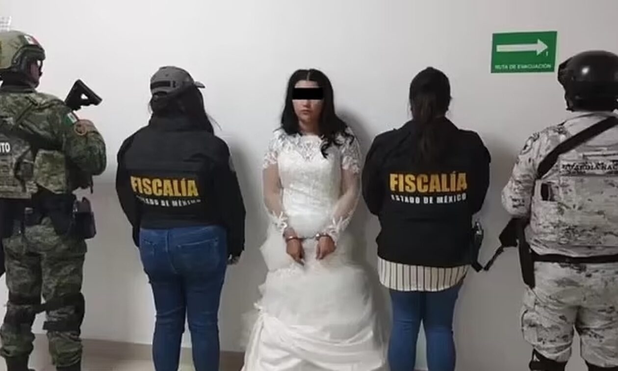Μεξικό: Συνελήφθη νύφη την ημέρα του γάμου της - Με χειροπέδες και νυφικό στο κελί
