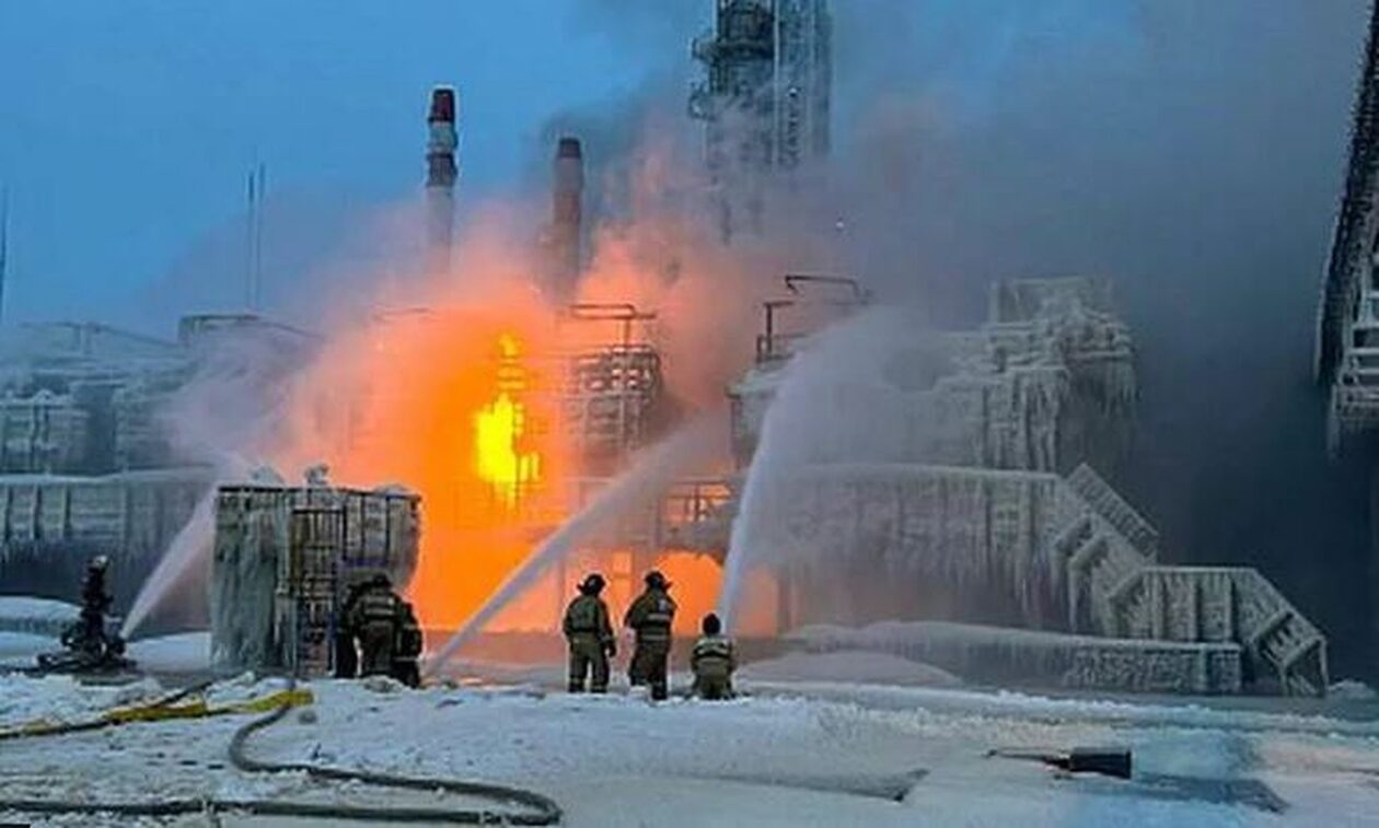 Ρωσία: Έκρηξη σε τερματικό σταθμό φυσικού αερίου στην Αγία Πετρούπολη - Μεγάλη πυρκαγιά