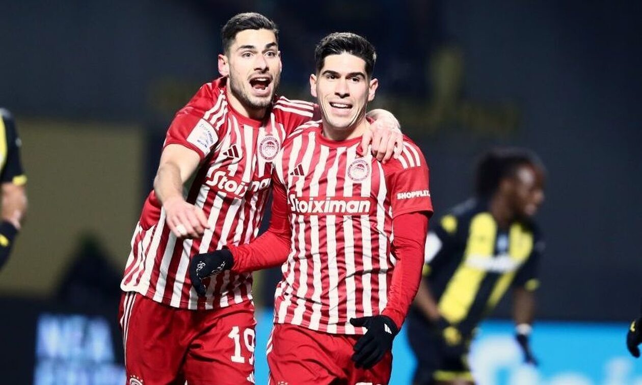 Super League, Άρης - Ολυμπιακός 1-2: Πέρασε από τη Θεσσαλονίκη και παρέμεινε στο «κυνήγι» του τίτλου