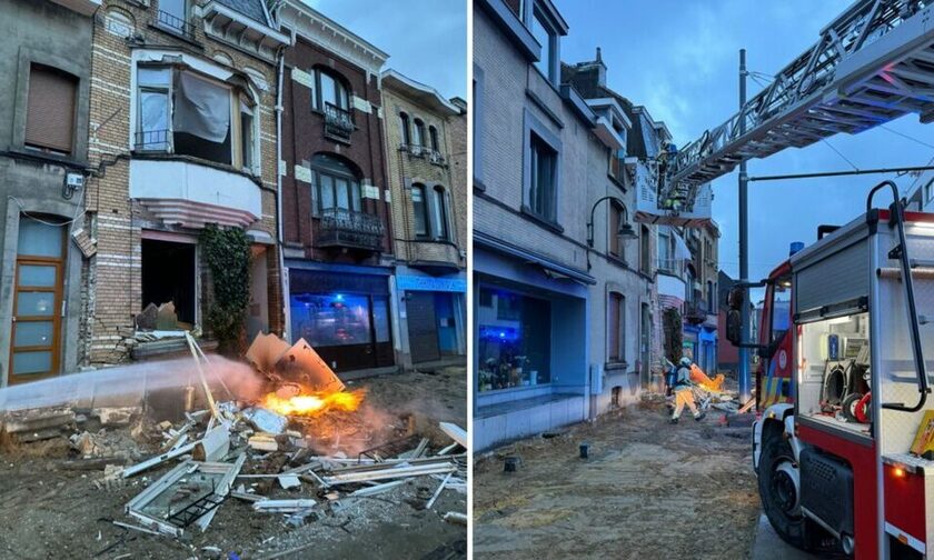 Βέλγιο: Τρεις τραυματίες από έκρηξη ύστερα από διαρροή αερίου στις Βρυξέλλες