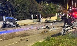 Τραγωδία στην άσφαλτο: Καραμπόλα με δύο νεκρούς και δύο τραυματίες στη λεωφόρο Καραμανλή
