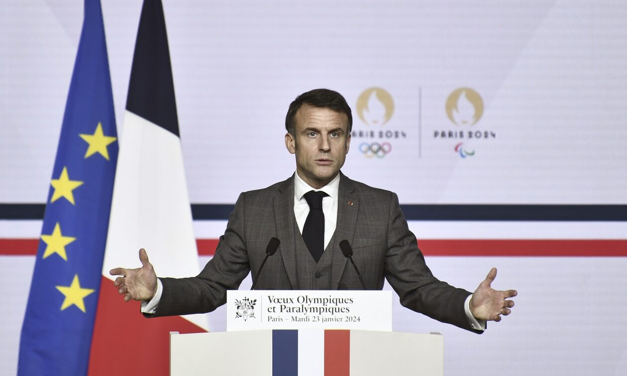 Μακρόν για Ολυμπιακούς Αγώνες: «Το Top 5 για τη Γαλλία είναι πιο εφικτό από ποτέ»