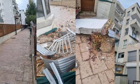 Τρόμος στην Κύπρο: Έπεσε μπαλκόνι στη Γερμασόγεια