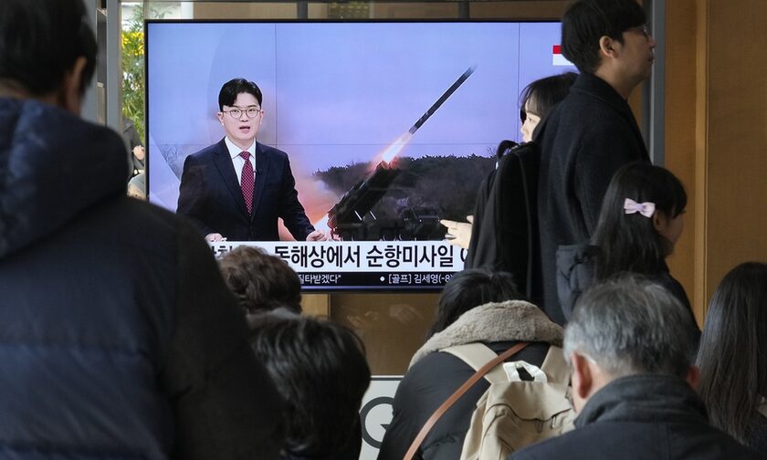 Nέα εκτόξευση πυραύλου από τη Βόρεια Κορέα