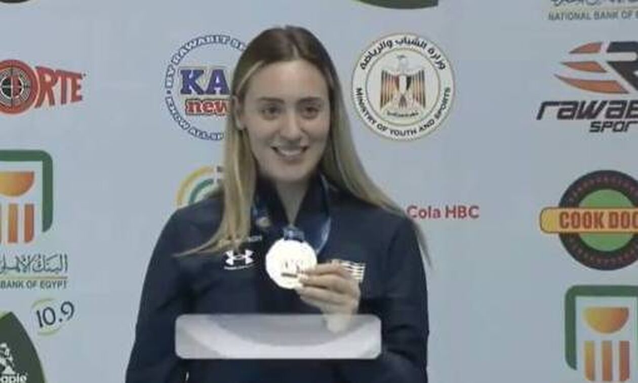 Νέο μετάλλιο για την Άννα Κορακάκη: «Ασημένια» στο πιστόλι 25μ. στο Παγκόσμιο Κύπελλο