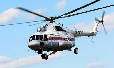 Ελικόπτερο με τρεις επιβαίνοντες συνετρίβη σε λίμνη της Ρωσίας