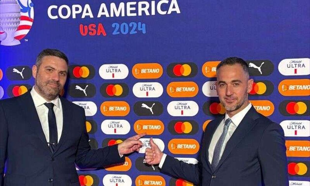 Stoiximan και Betano επίσημοι χορηγοί του Copa America 2024