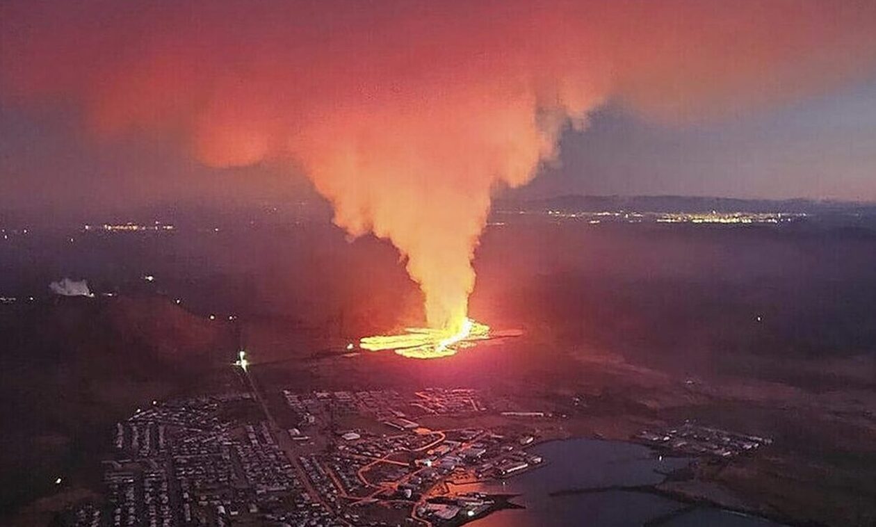 Ισλανδία: Εξερράγη ξανά ηφαίστειο - Θυμίζει Μόρντορ - Τρομακτικές εικόνες Δείτε live