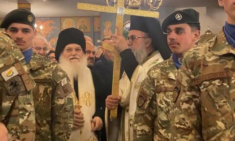 Τον Τίμιο Σταυρό του Μεγάλου Κωνσταντίνου υποδέχθηκε η Κύπρος