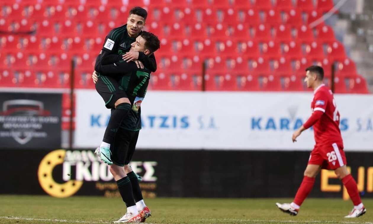 Super League, Πανσερραϊκός - Παναθηναϊκός 0-3: «Περίπατος» στις Σέρρες πριν το ΠΑΟΚ-ΑΕΚ