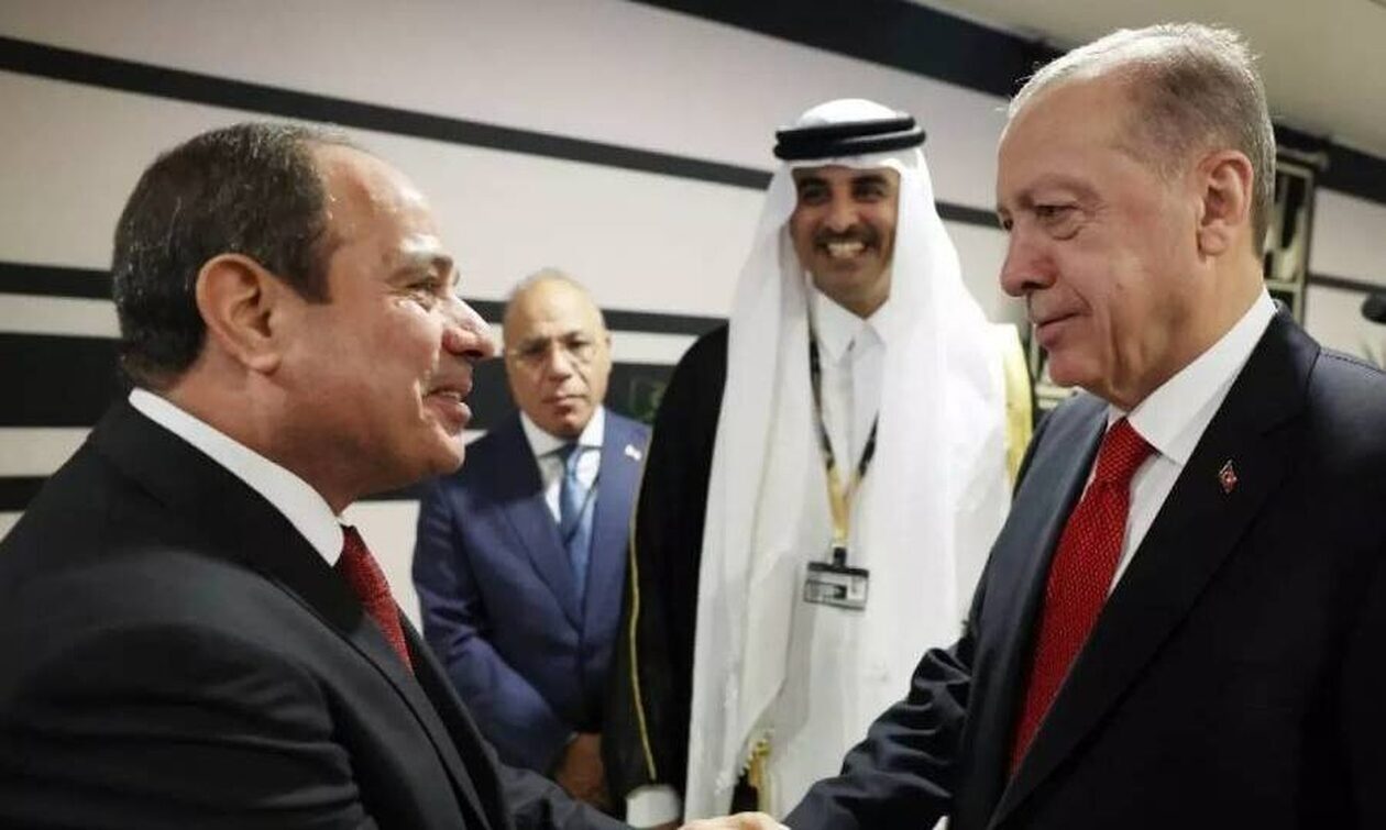 Κλείνει τα μέτωπα ο Ερντογάν, τα βρήκε με τον «αδελφό» του, πρόεδρο της Αιγύπτου, Αλ Σίσι