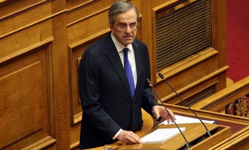 «Καμπανάκι» Σαμαρά στη Νέα Δημοκρατία ότι θα έχει την ίδια μοίρα του ΣΥΡΙΖΑ που ψήφισε τις Πρέσπες