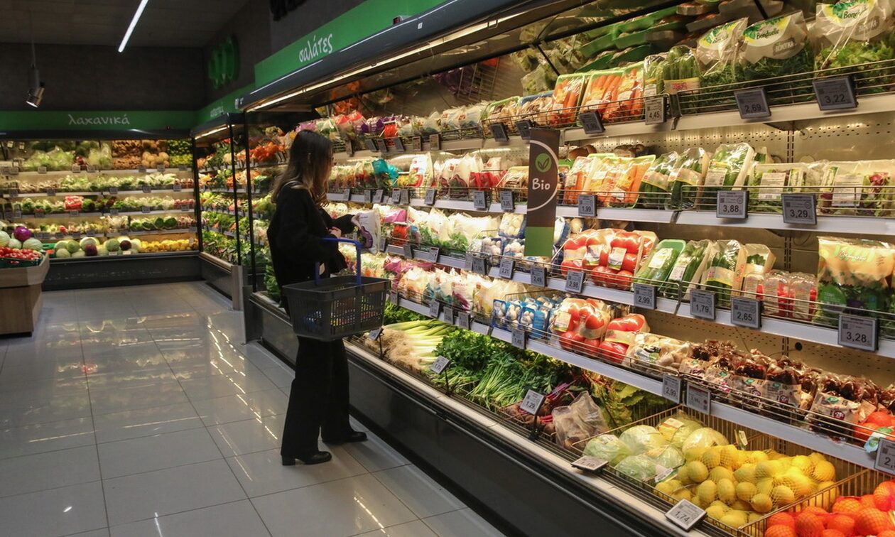 Πληθωρισμός: Στο 3,1% τον Ιανουάριο – Οι τιμές των τροφίμων αυξήθηκαν πάνω από 8%