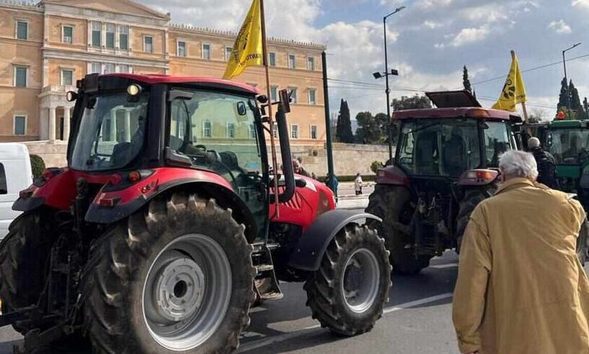 Αγρότες: Νέες κυκλοφοριακές ρυθμίσεις για την αποχώρηση των τρακτέρ από την Αθήνα