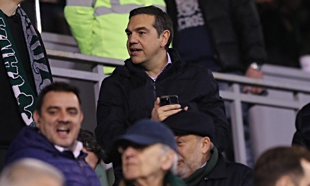 Παναθηναϊκός – ΠΑΟΚ: Ο Αλέξης Τσίπρας στο ντέρμπι του «Απ. Νικολαΐδης» για το κύπελλο