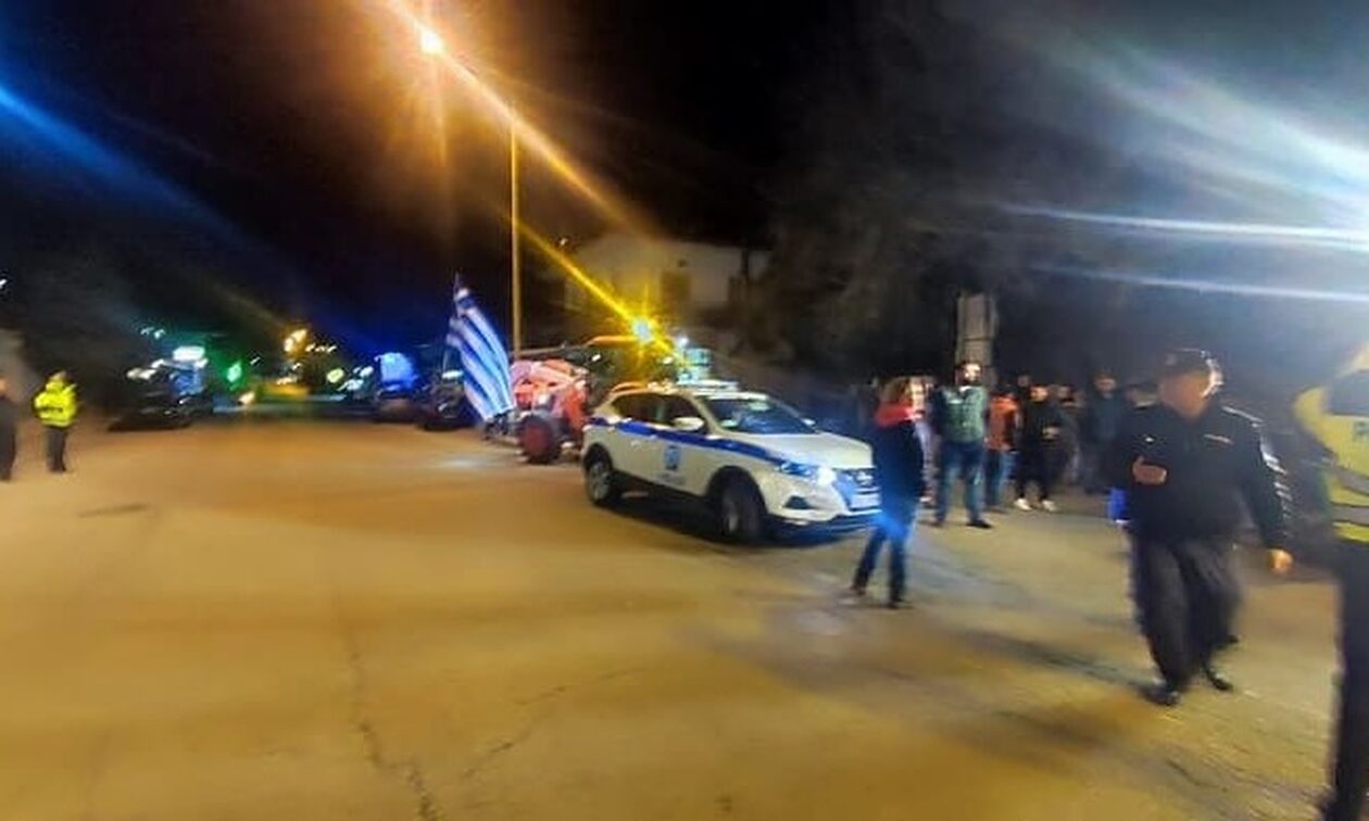 Ιωάννινα: «Μπλόκο» της Αστυνομίας στα τρακτέρ, πρόστιμα και ένταση στο Καλπάκι