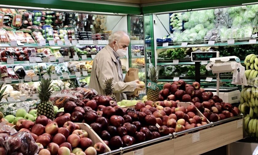Eurostat: Στο 8,3% ο πληθωρισμός τροφίμων τον Ιανουάριο - Αύξηση 67,4% το ελαιόλαδο