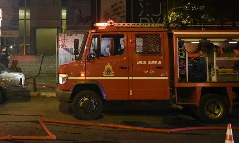 Φωτιά σε χώρο εμπορίου στο κέντρο της Αθήνας