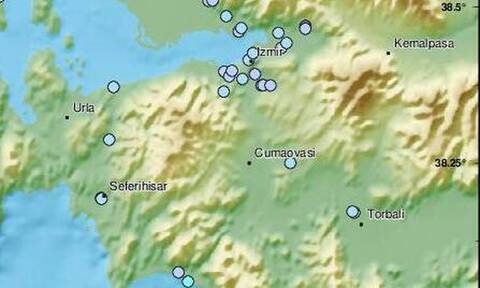 Σεισμός στην Τουρκία - Αισθητός στα ελληνικά νησιά