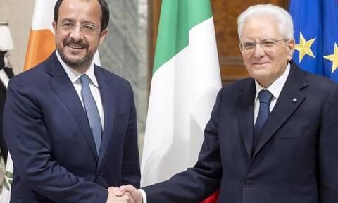 Στην Κύπρο ο Ματαρέλα, η πρώτη επίσημη επίσκεψη Ιταλού Προέδρου