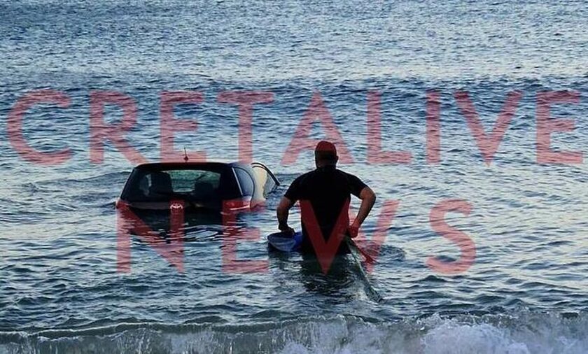 Κρήτη: Καυγάδισαν και της έριξε το αυτοκίνητο στη θάλασσα