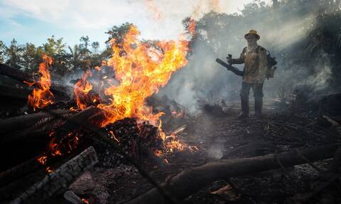 Βραζιλία: Σχεδόν 3.000 δασικές πυρκαγιές στον Αμαζόνιο, ρεκόρ για τον Φεβρουάριο