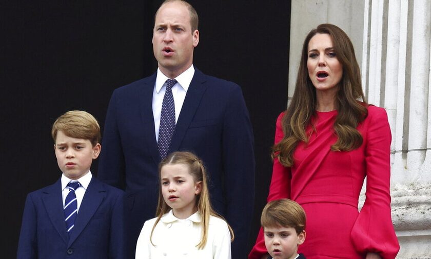 O πρίγκιπας Ουίλιαμ, η Κέιτ Μίντλετον και τα παιδιά τους