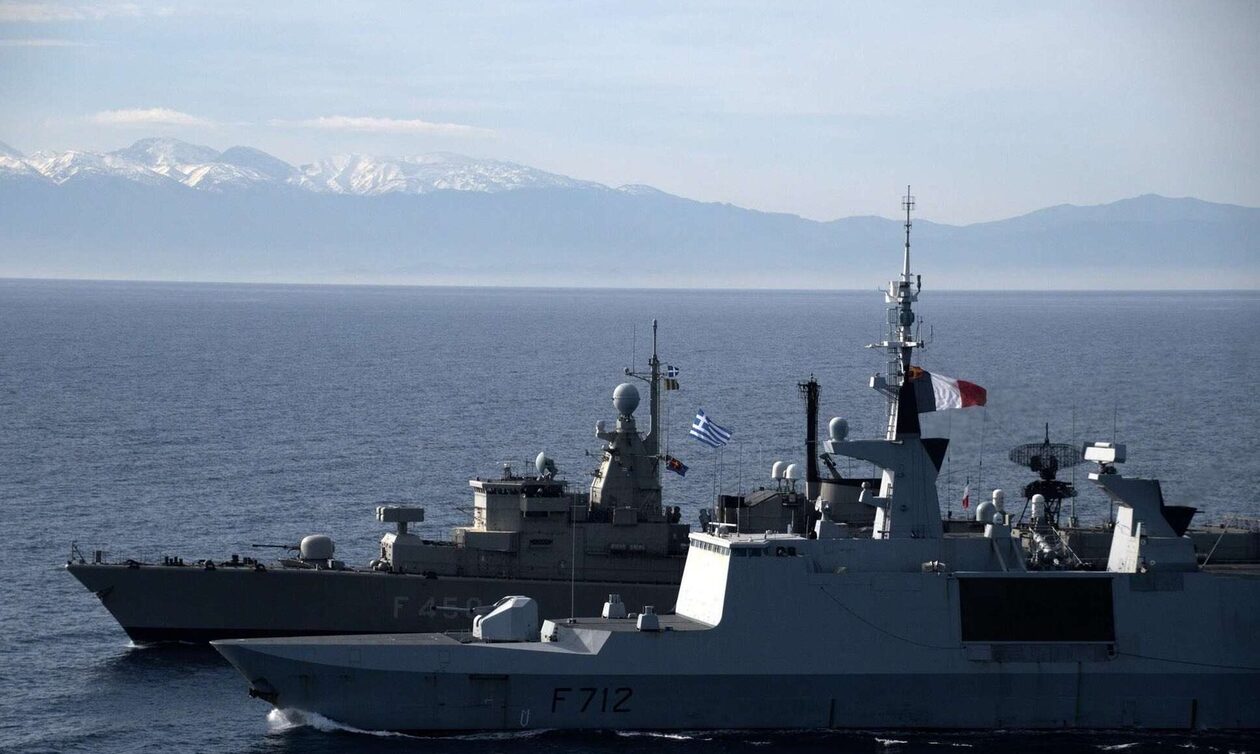 Μαζί στην Ερυθρά το ελληνικό με το γαλλικό Πολεμικό Ναυτικό Ροή Ειδήσεων