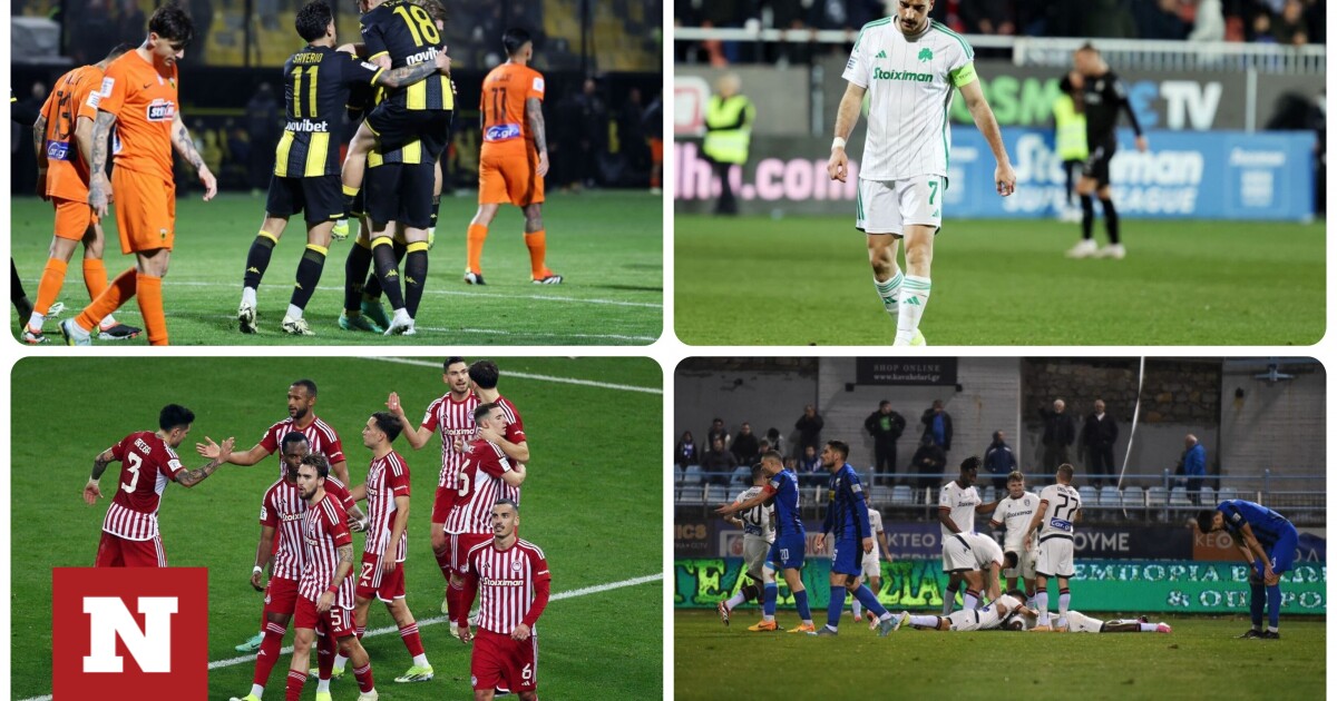 Premier League standings: Death before the playoffs – PAOK occupies first place, +4 behind Panathinaikos IV – Newsbomb – News