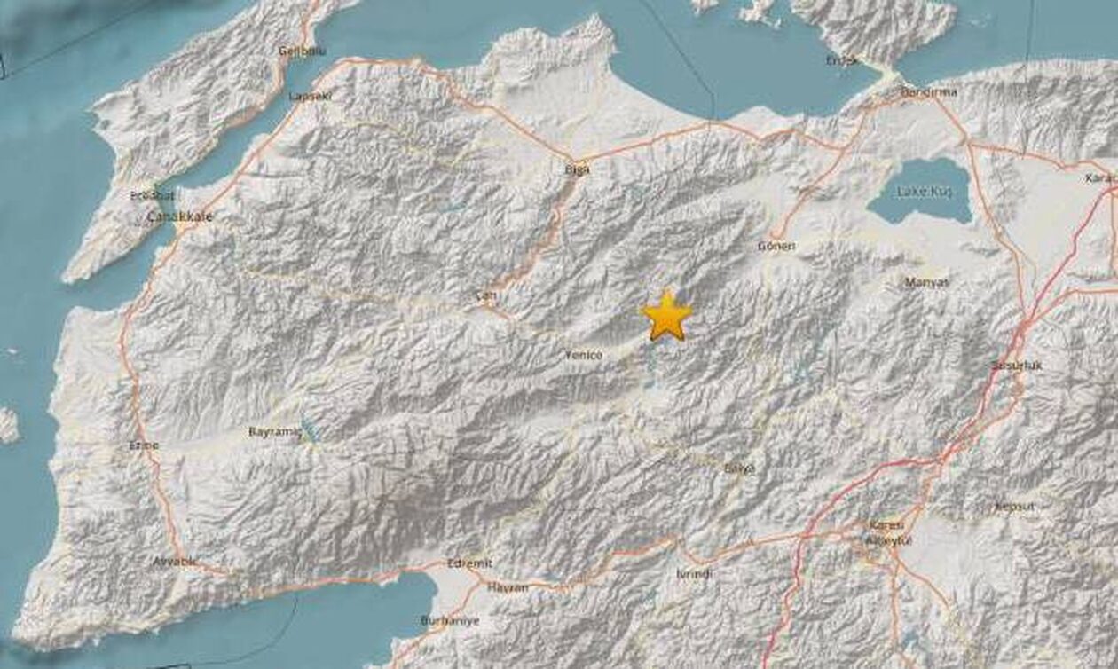 Τουρκία: Σεισμός μεγέθους 4,2 Ρίχτερ στα Δαρδανέλια – Αισθητός και στην Κωνσταντινούπολη
