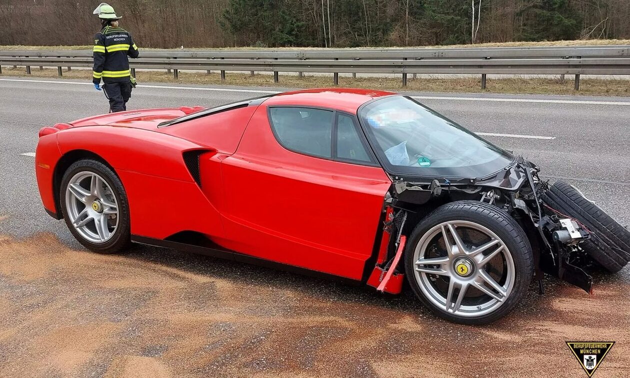 Ατυχία για μία ακόμα Ferrari Enzo