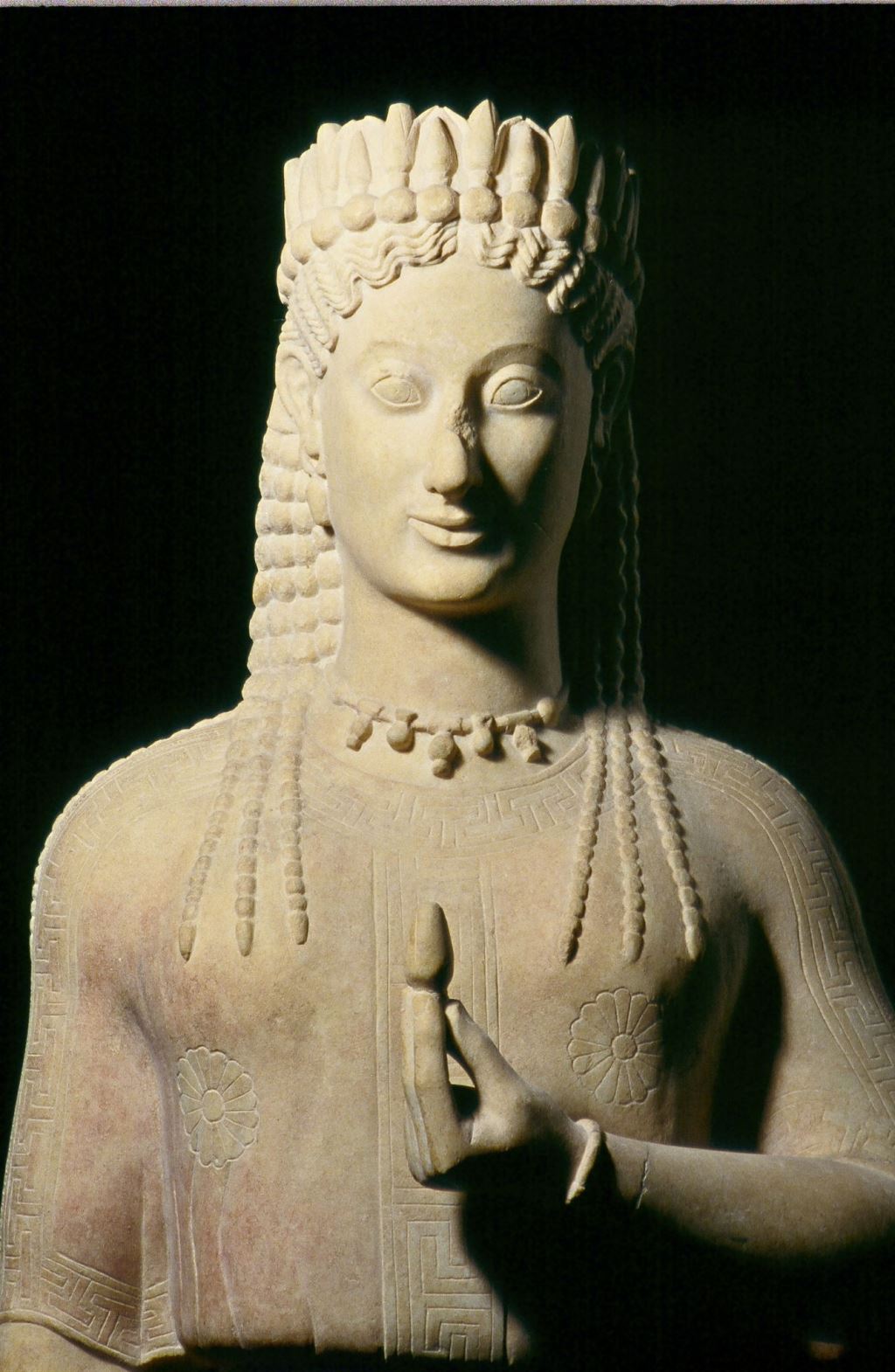 Το άγαλμα της Φρασίκλειας, 550-540 π.Χ.