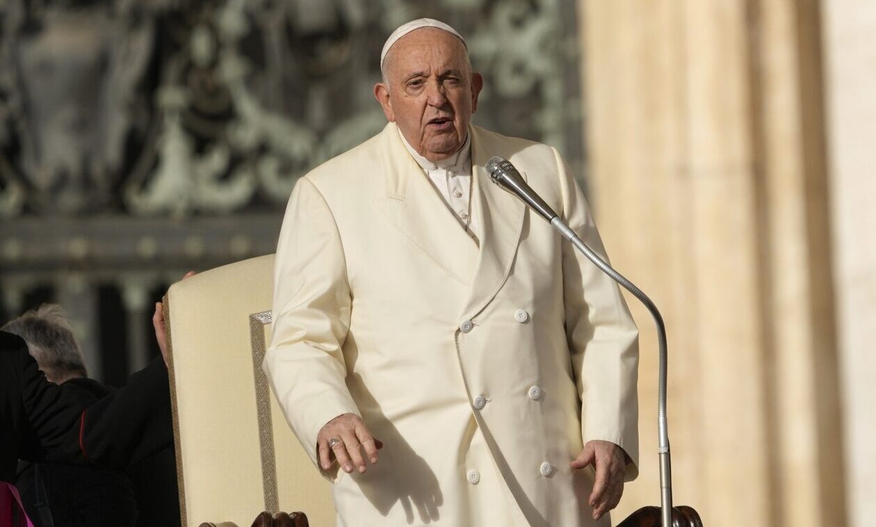 Πάπας Φραγκίσκος:  «Στην Γάζα έχουμε πόλεμο δύο ανεύθυνων»
