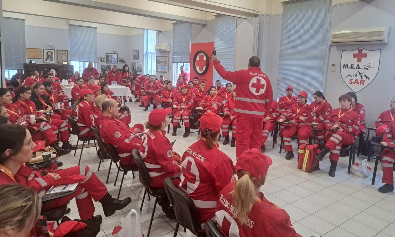 Εντυπωσιακή ήταν η παρουσία του Ελληνικού Ερυθρού Σταυρού στον Ημιμαραθώνιο Αθήνας