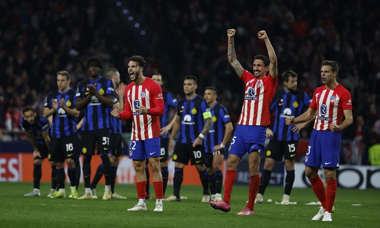 Champions League: Επτάψυχη Ατλέτικο Μαδρίτης, πέρασε στα πέναλτι την Ίντερ!