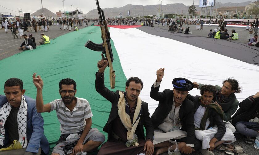 Yποστηρικτές των Χούθι στην Υεμένη